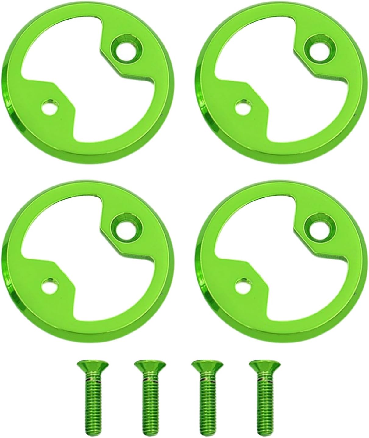 4 ピース/セット自転車ペダルプレート弓自転車ペダル交換部品合金サイクリングマウンテン自転車ペダルとクランプ