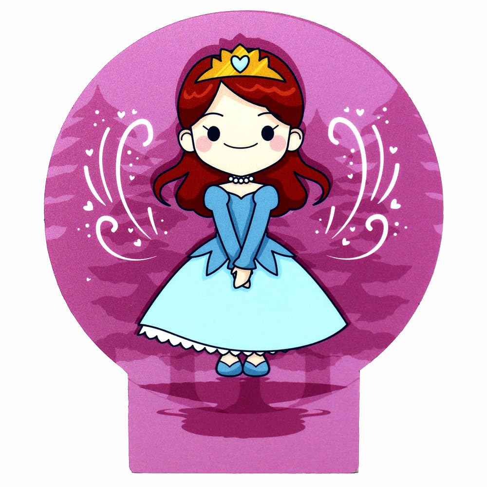 The Rosette Imprint Acrylic Hairband Organiser for Girls Kids Women | Durable Headband Holder | Compact 6 x 8.5 x 7 in Size | Hairband Stand for Girls | Stylish Princess Design - Image 3 thumbnail