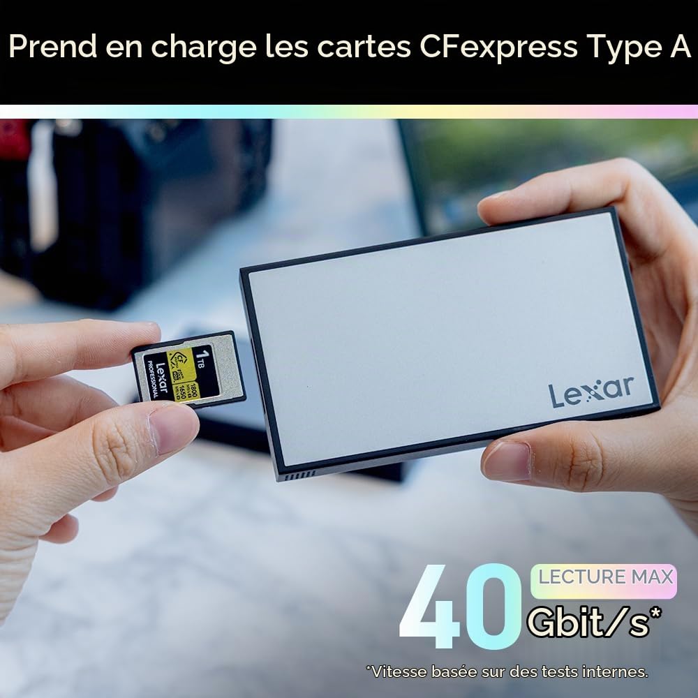 LEXAR Workflow Pro Lecteur de Carte CFexpress 4.0 Type A USB 4