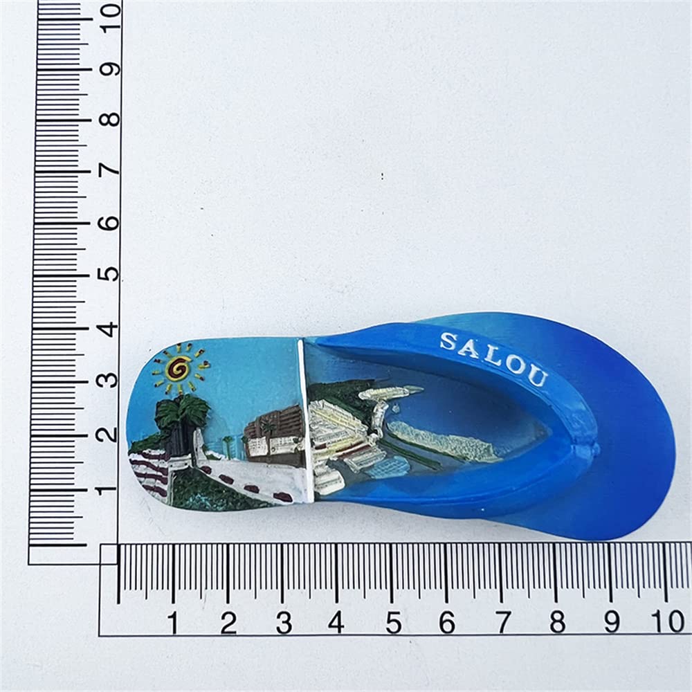 Salou Spanje 3D Letters Koelkast Magneet Souvenir Cadeau, Hars Handgemaakte Salou Koelkast Magneet Thuis & Keuken Decoratie Collectie