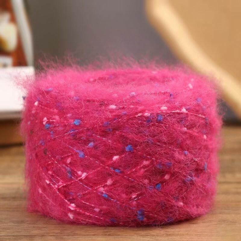 4/6/8/10 Piezas de Hilo de Lana de 100 g, Suave y Colorido, para Tejer a Mano, para Tejer suéteres, Bufandas, Gorros y chales de Ganchillo