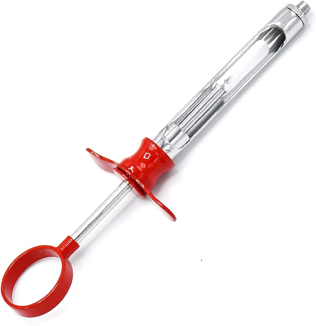 DDP Aspirating Syringe CW Type 1.8mL Red Color Handle