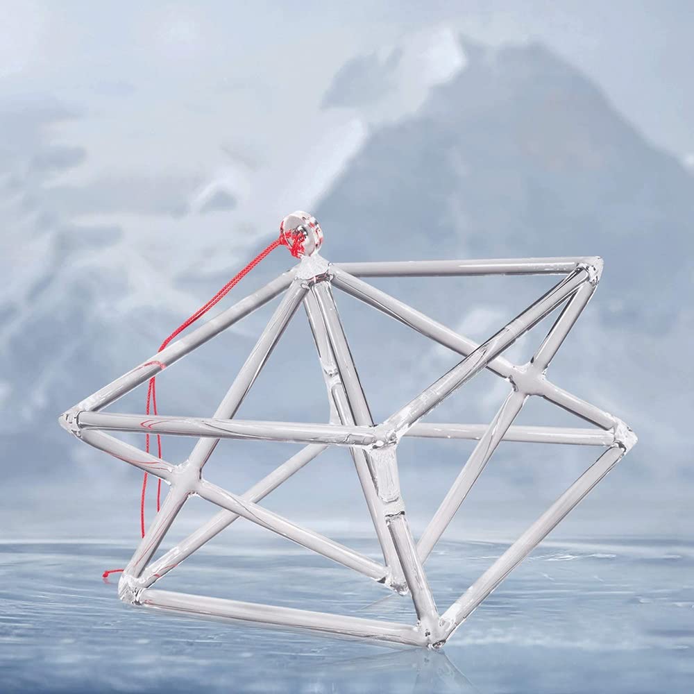 シンギングピラミッド　クリスタル　5インチ 水晶 チャイム 瞑想 ヒーリング Amazon | クォーツクリスタルシンギングピラミッド、ヒーリング瞑想用