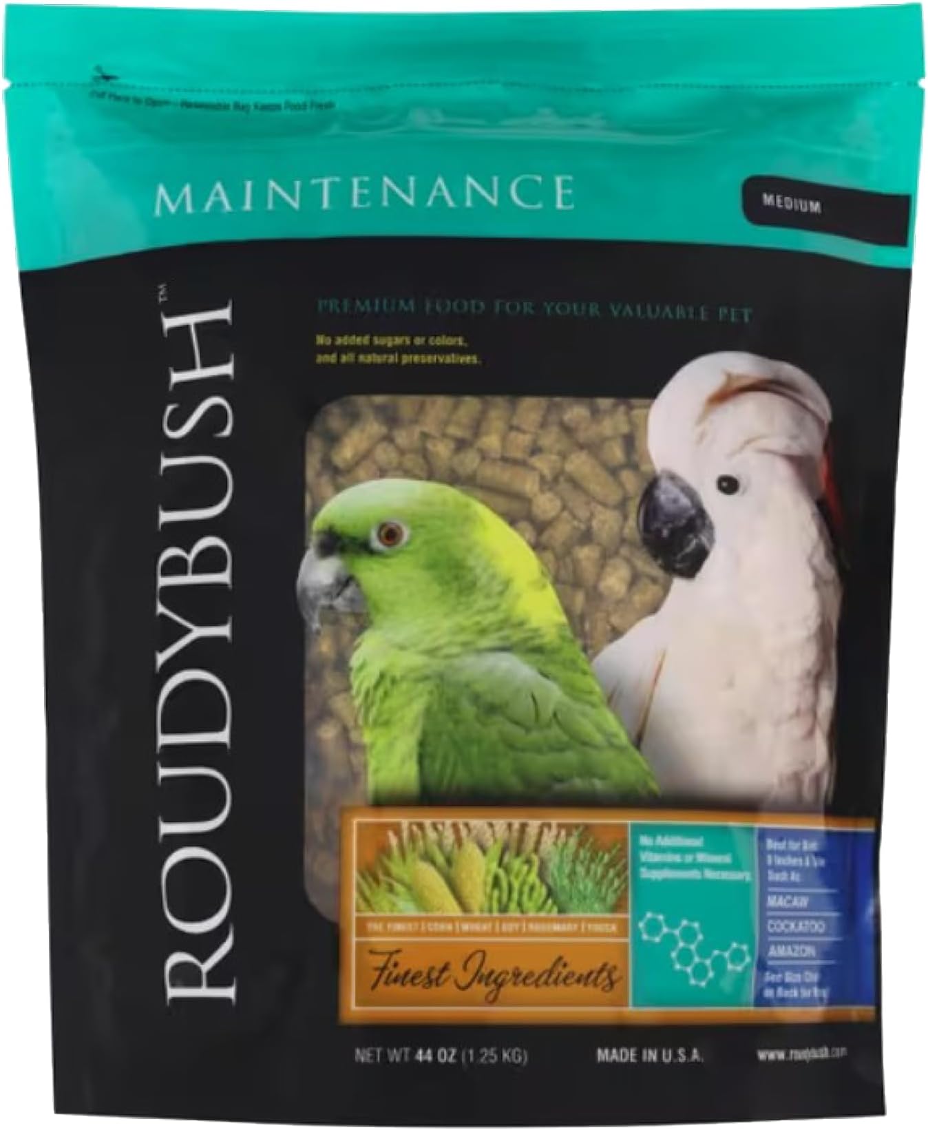 Daily Maintenance Bird Food, Medium, 44-Ounce