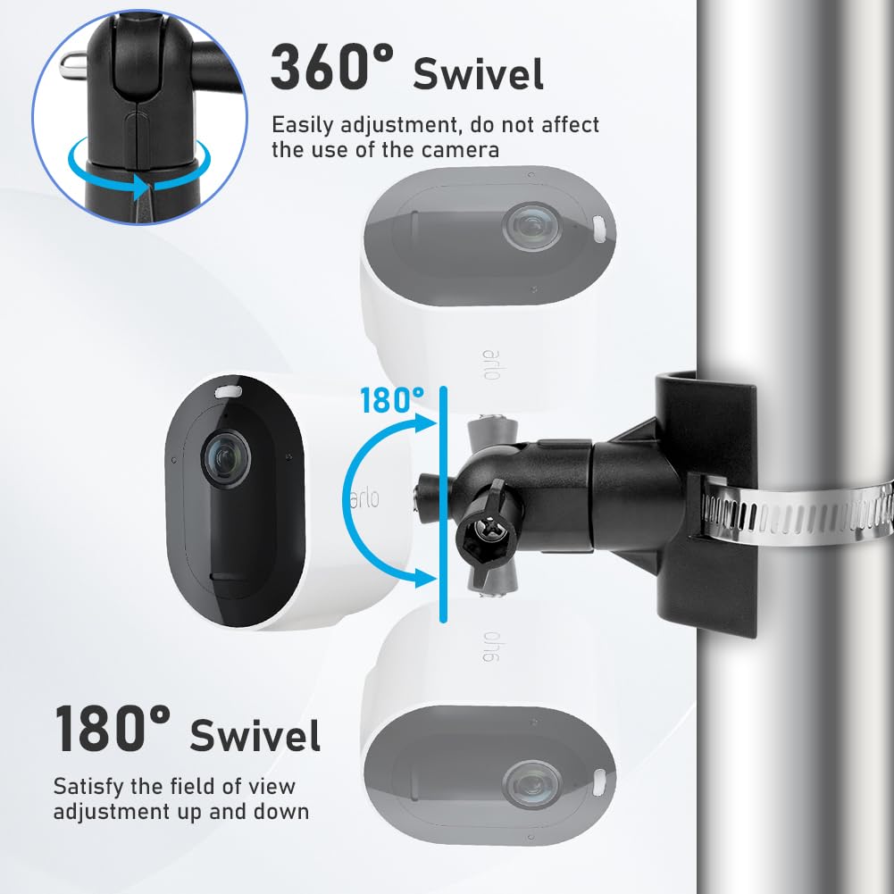 OFFCUP Camera Mount, Outdoor Security Camera Pole Mount - Image 3