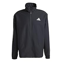 adidas Homme 3 STRIPES WOVEN TRACKSUITS, black, L