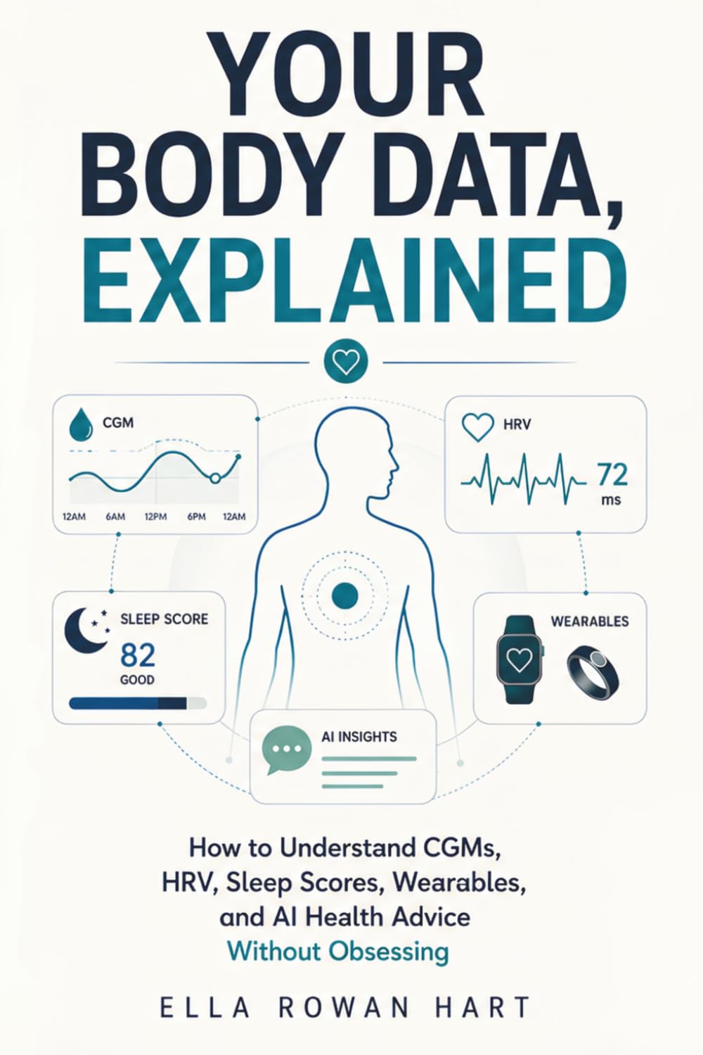 Your Body Data, Explained: How to Understand CGMs, HRV, Sleep Scores, Wearables, and AI Health Advice Without Obsessing