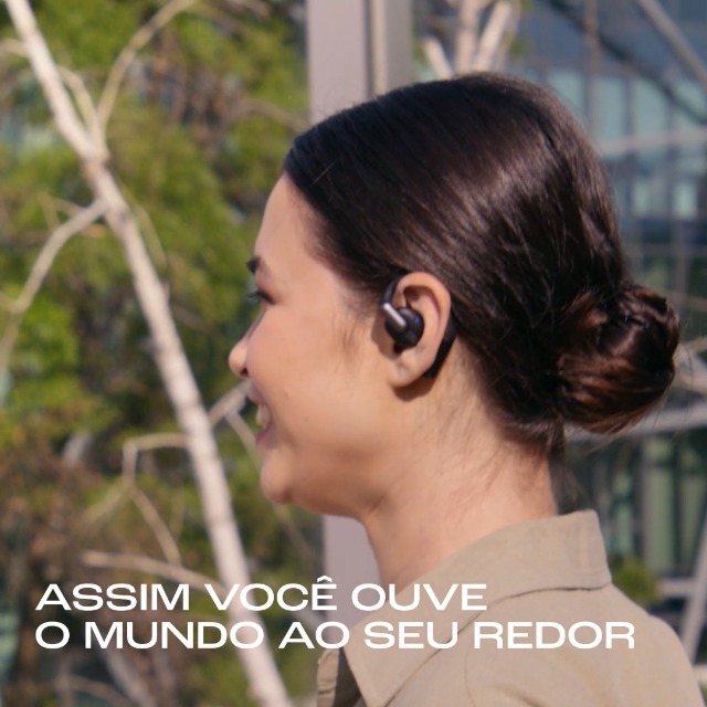 JBL Sense Pro, Fone de Ouvido Bluetooth Open-Ear com Som Espacial
