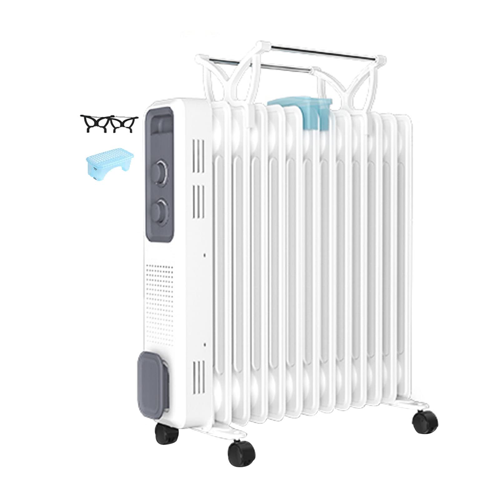 Heaters Electric Heater Oil Filled Radiator, 3 Heat Settings, Adjustable  Thermostat, Portable Space Heater, Multiple Protection Design (Size : 9  Fins) (9 Fins) : Amazon.co.uk: Home u0026 Kitchen