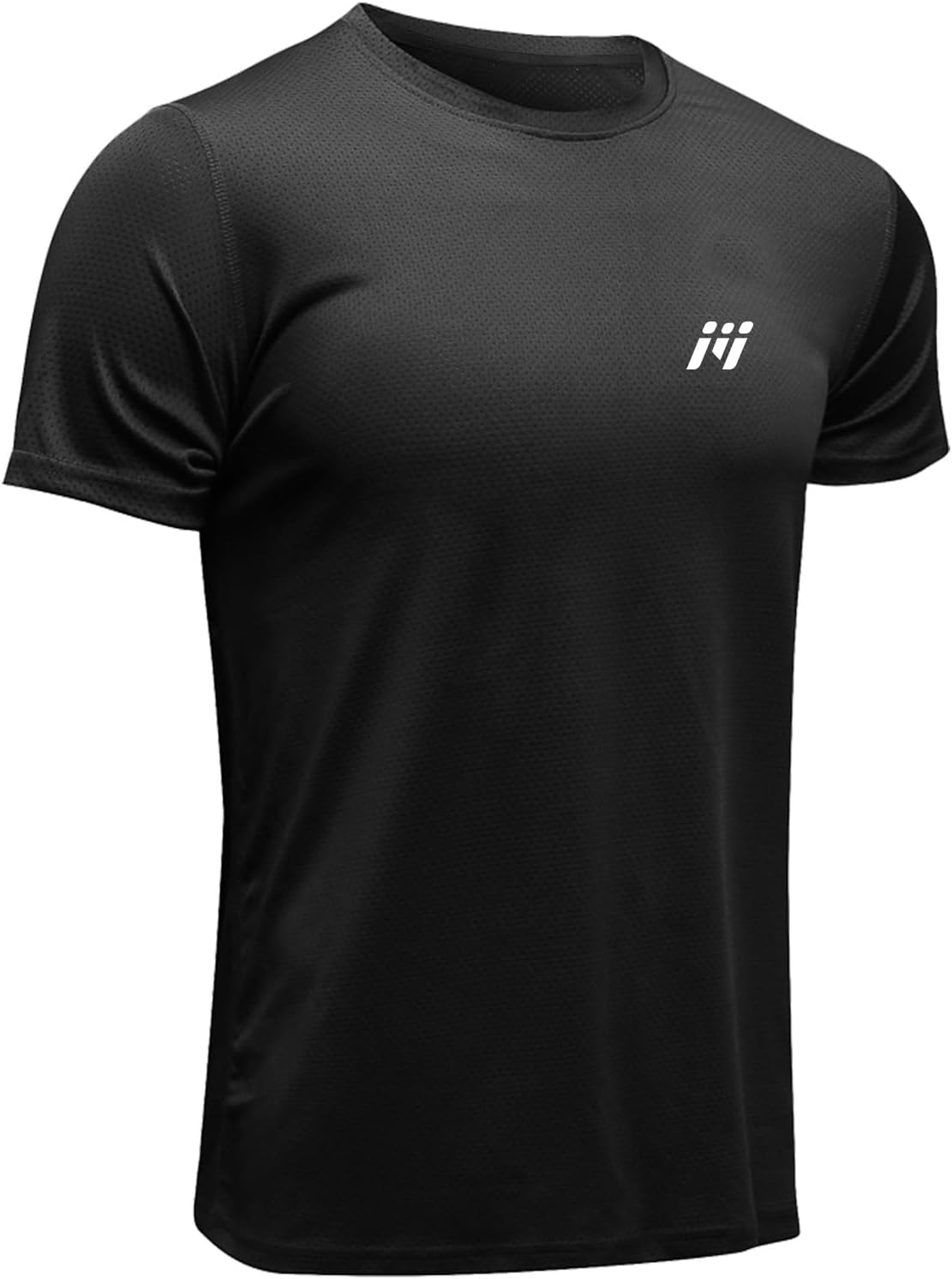 Men’s Sport T-Shirt, Breathable Cool Dry Mesh Base Layer Tops Short Sleeve Running Top Gym Shirt
