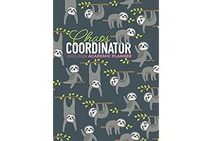 Academic Chaos Coordinator Planner 2023-2024: Your Essential Guide to Taming the Chaos