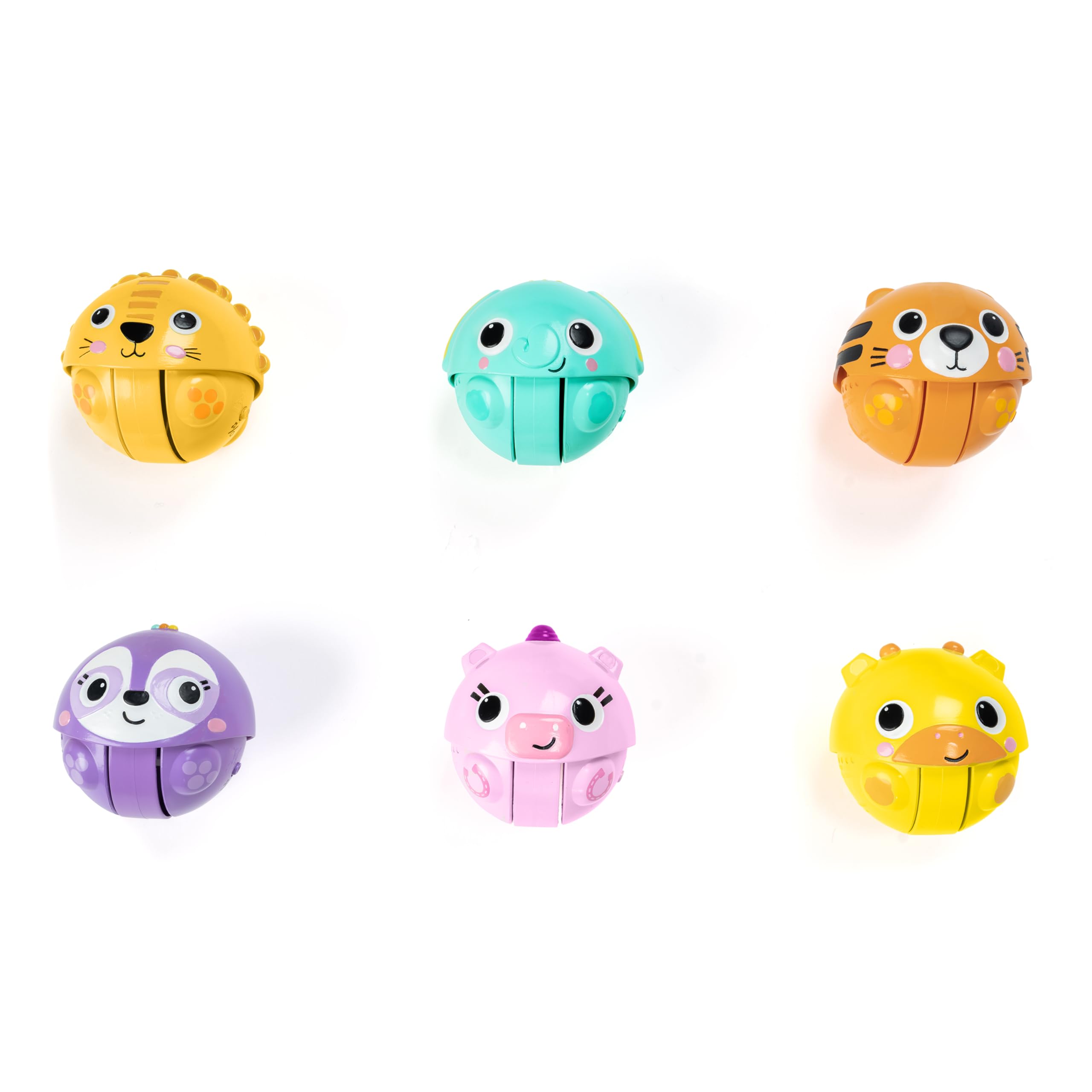 Balles pour bébé faciles à attraper : lot de 6 pièces anti-glisse - 15