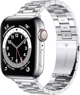 Amazon.co.jp: Apple Watch バンド 8 ステンレスアップル