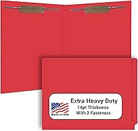 Vista 56 de Carpetas de archivos marrones, material médico, carpeta con pestaña final reforzada tamaño carta con cierre de 2 pulgadas en el interior frontal