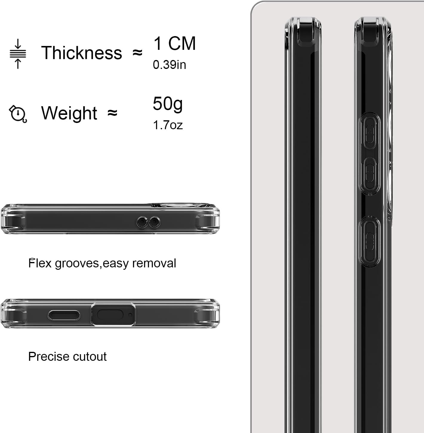 HXY Crystal Clear Case for Samsung Galaxy S25 FE, Slim Fit Soft TPU Bumper Hard PC Back Military Grade Shockproof Scratch Resistant Protective Phone Case for Samsung Galaxy S25 FE 5G (Transparent)