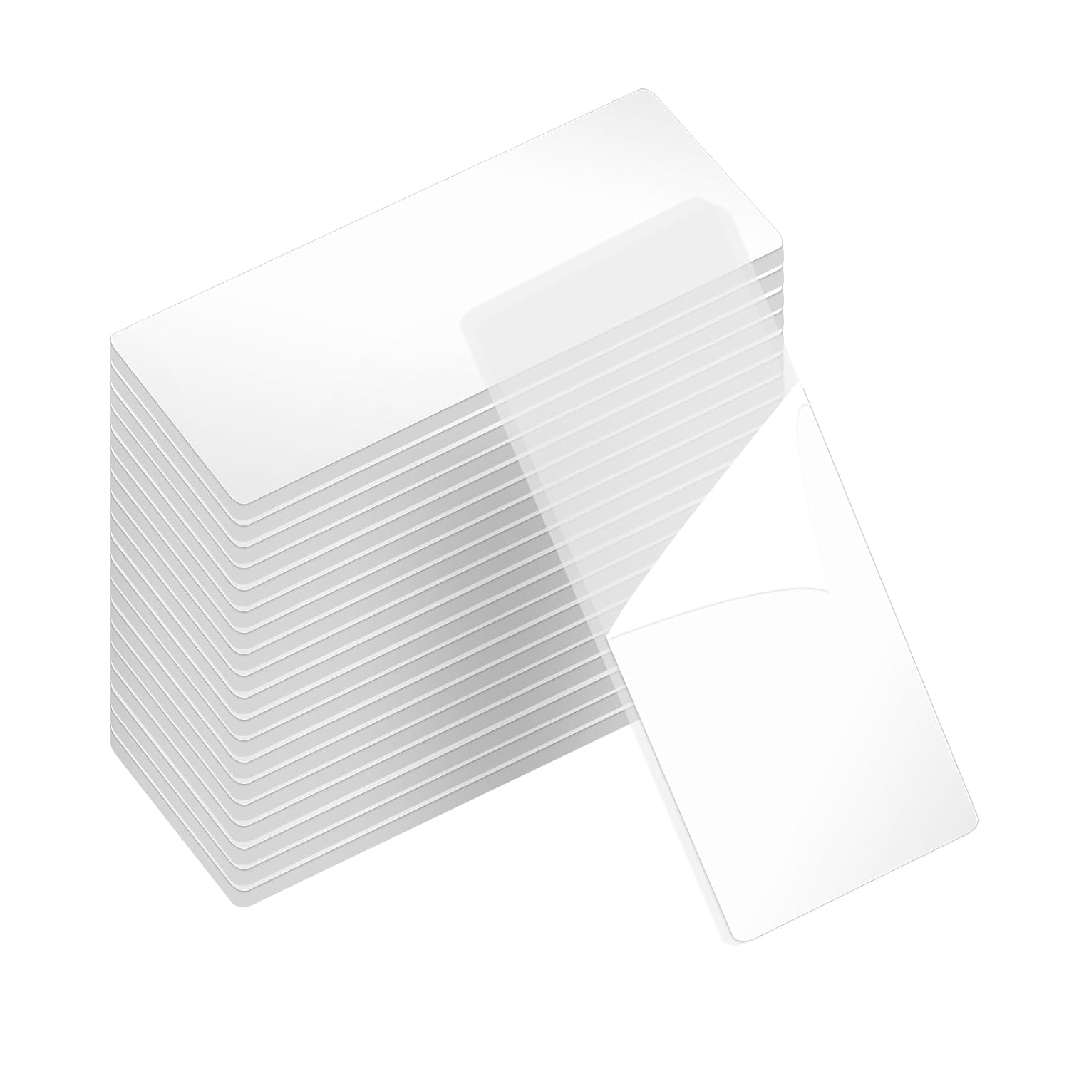 uxcell 100Pcs Double Sided Adhesive Pads, 3.35" x 0.98" Clear Removable Heavy Duty Mounting Tape Picture Hanging Sticky Adhesive Pad for Wall, Poster Picture, DIY Craft