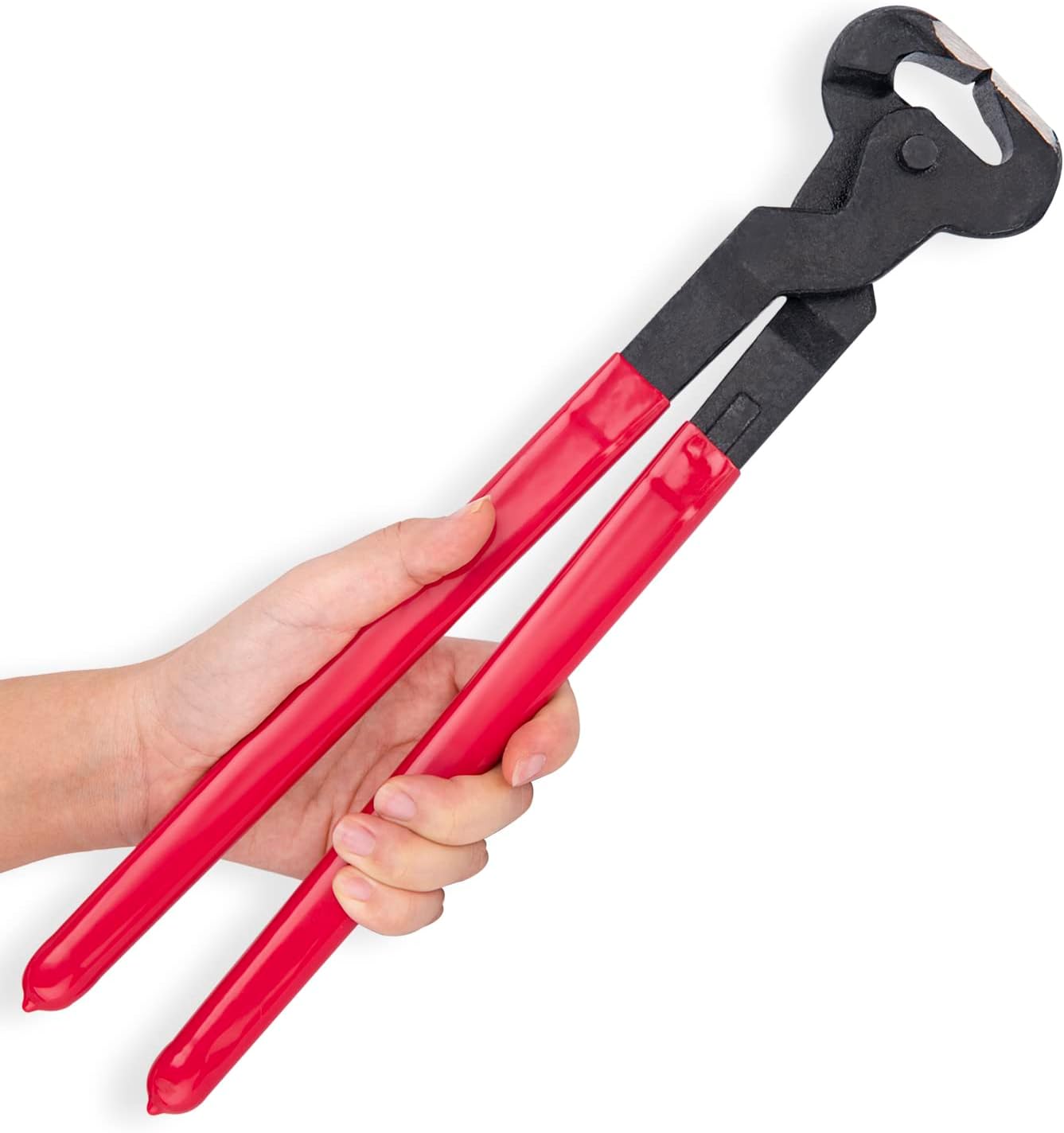 AZUNYYDS Hoof Nipper 14" Horse Hoof Trimmers with Rubber