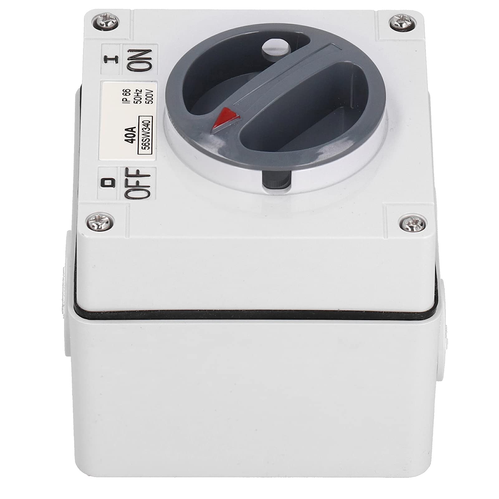 Generic Outdoor Waterproof Switch Socket, Dustproof Switch, Buttons Indicators, Reliable for Home Office (3P40A), Generichk7wpmg9ad-14