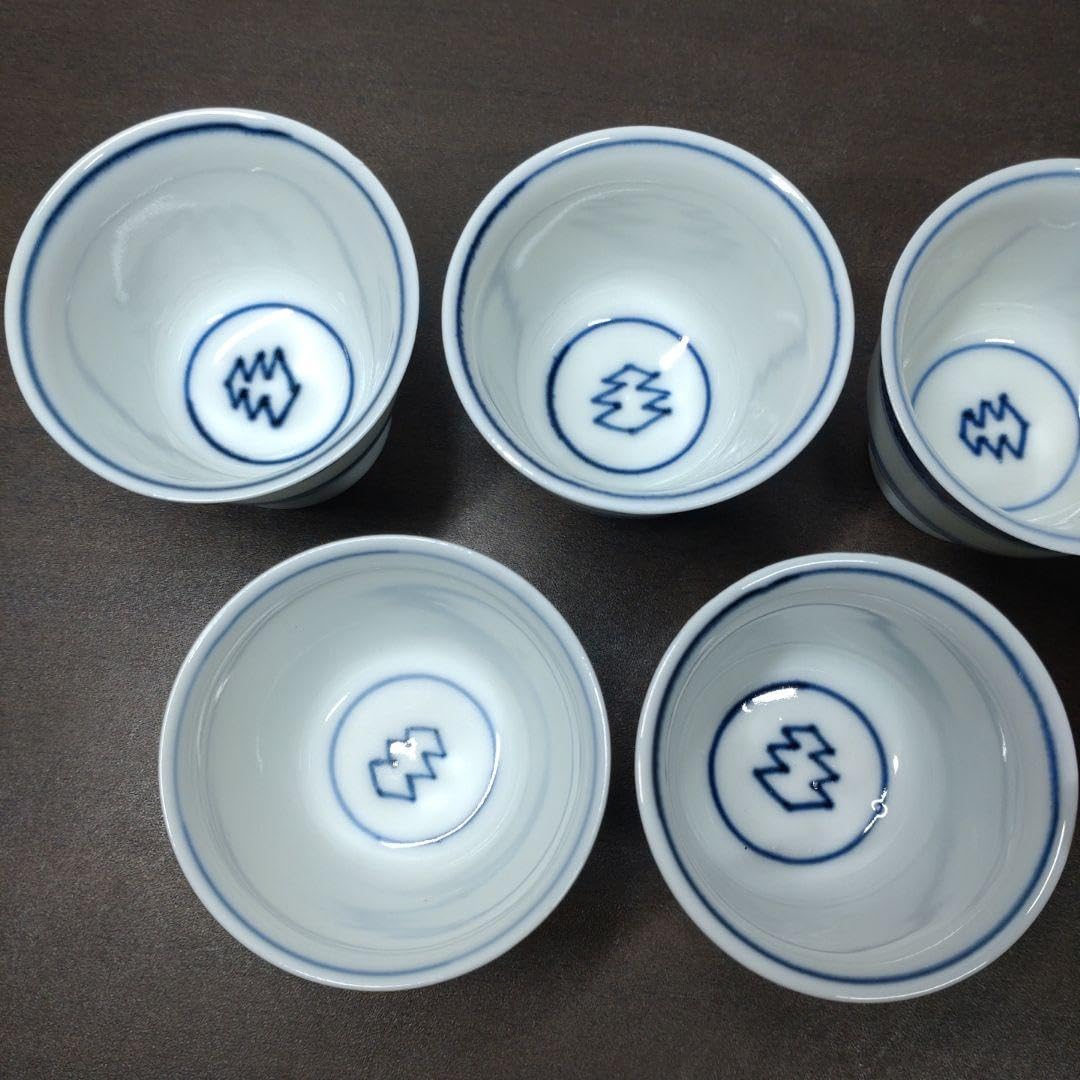 Amazon.co.jp: 高橋道八 作 染付 煎茶器(煎茶碗五客急須) : おもちゃ