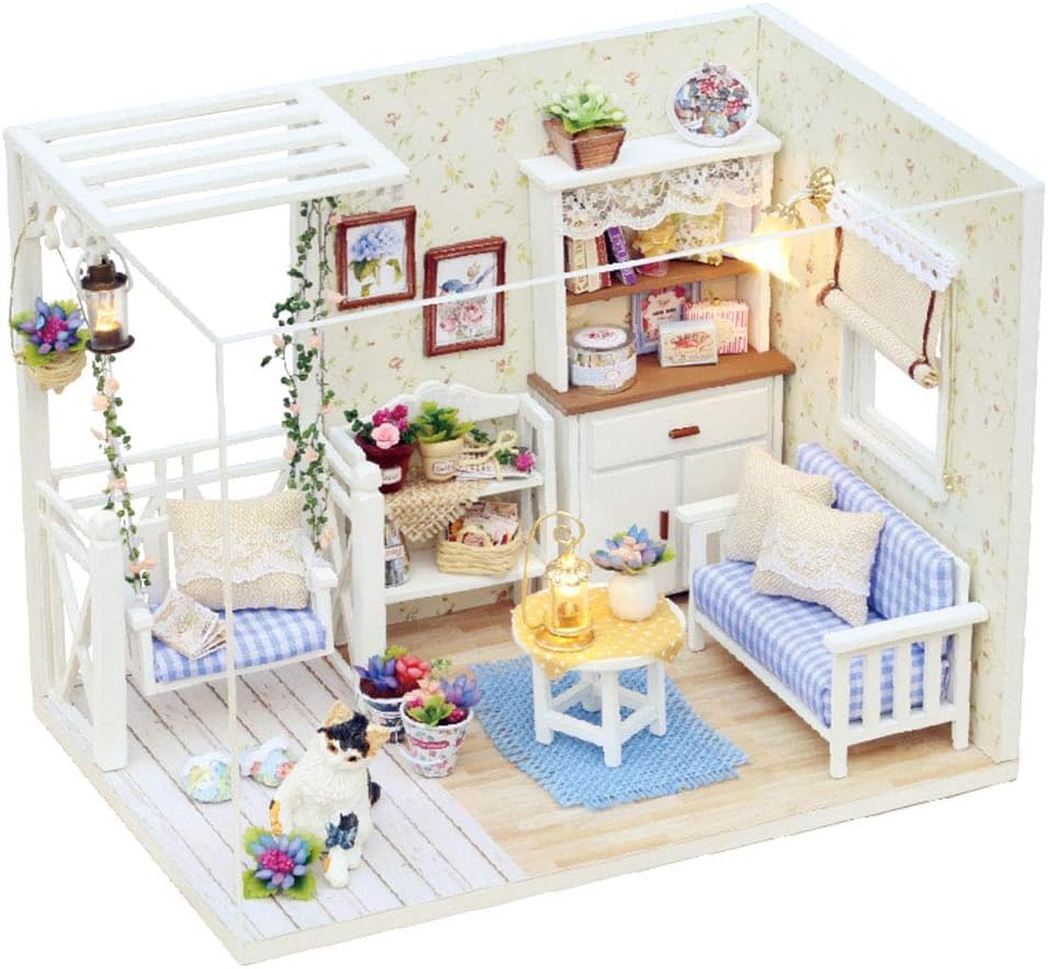 Amazon.co.jp: DIY ドール ハウス 手作り キット セット 子猫物語
