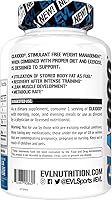 Vista 4 de Evlution Píldoras CLA de ácido linoleico conjugado, píldoras de dieta CLA de 1000 mg para apoyar la pérdida de peso, quema de grasa, músculo magro