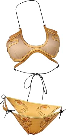 Amazon.com: Nasfotim Princess Slave Leia Costume Leia Cosplay Adult