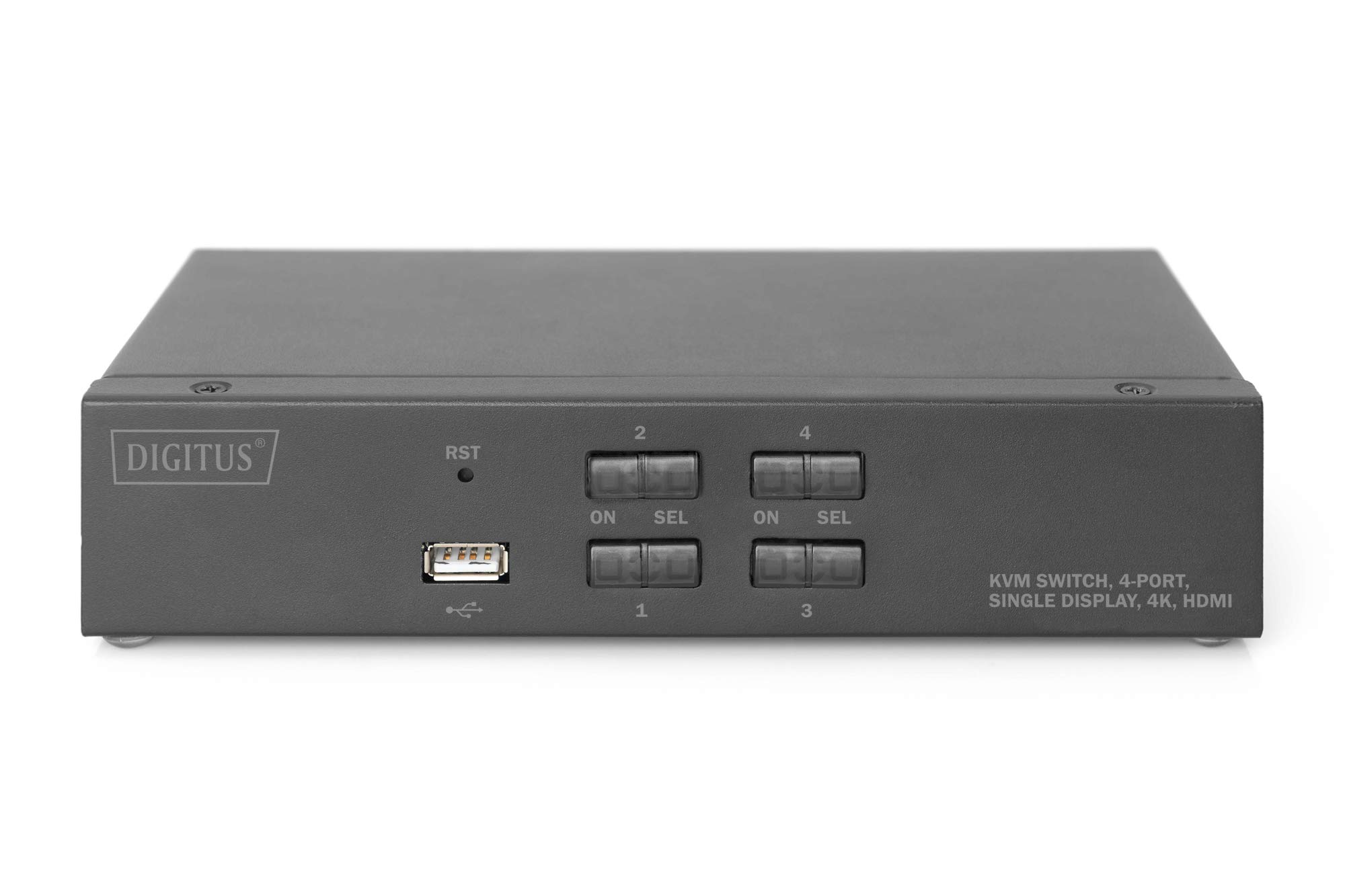 Digitus DS-12880 commutateur écran, clavier et souris Noir