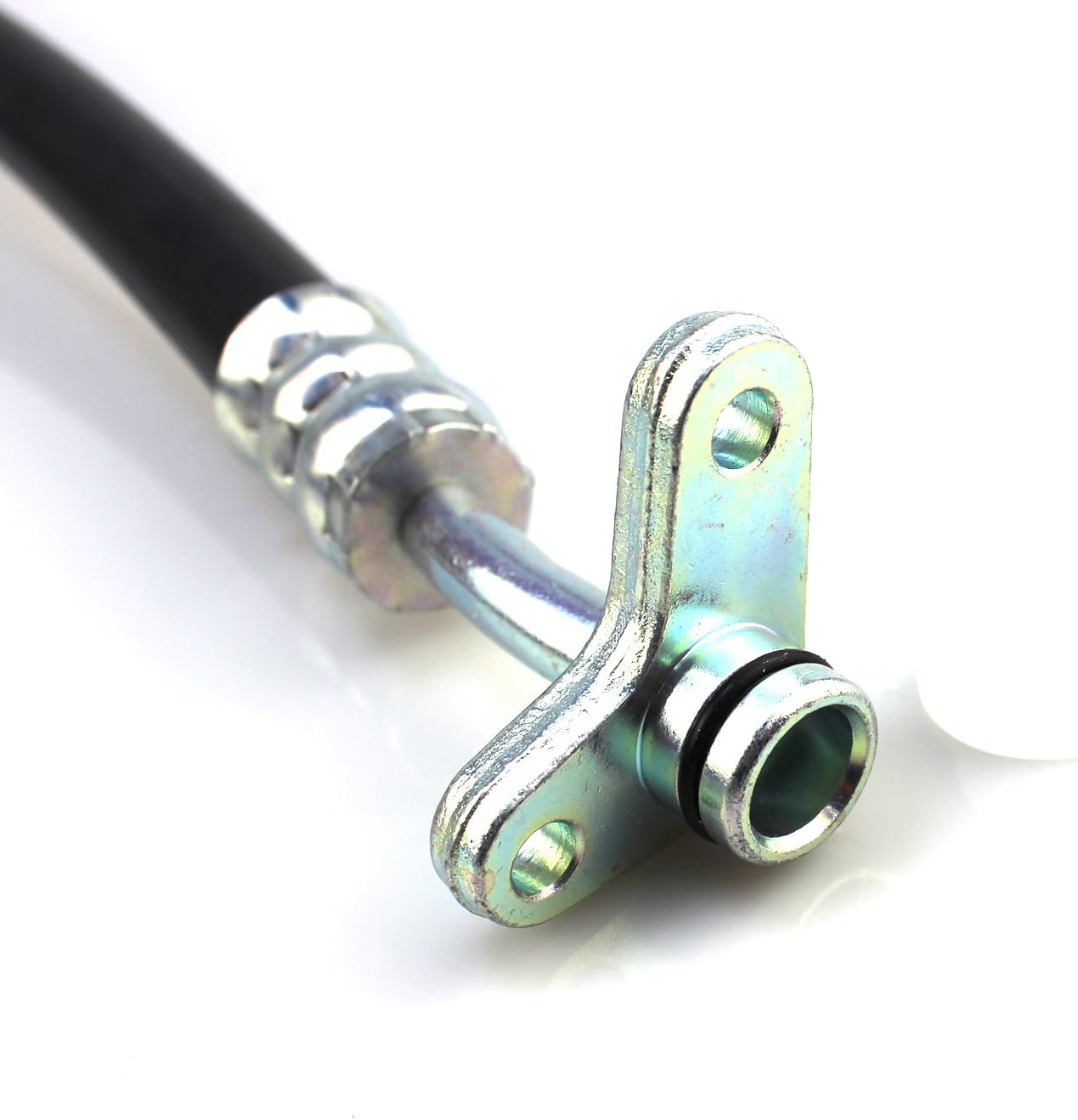 Power Steering Pressure Hose High Grade Steel Assembly for Honda Pilot V6 3.5L 2005 2006 2007 2008, Replace OEM 53713S9VA01,M14 x 1.5 Connector Screw