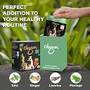 CHAYAM Moringa Tulsi Green Tea With Ginger|20 Tea Bags, Pack Of 2|100% Natural|For Detox, Immunity Boosting, Clear Skin|Pure Tulsi Tea Leaves,40 Gram gallery image