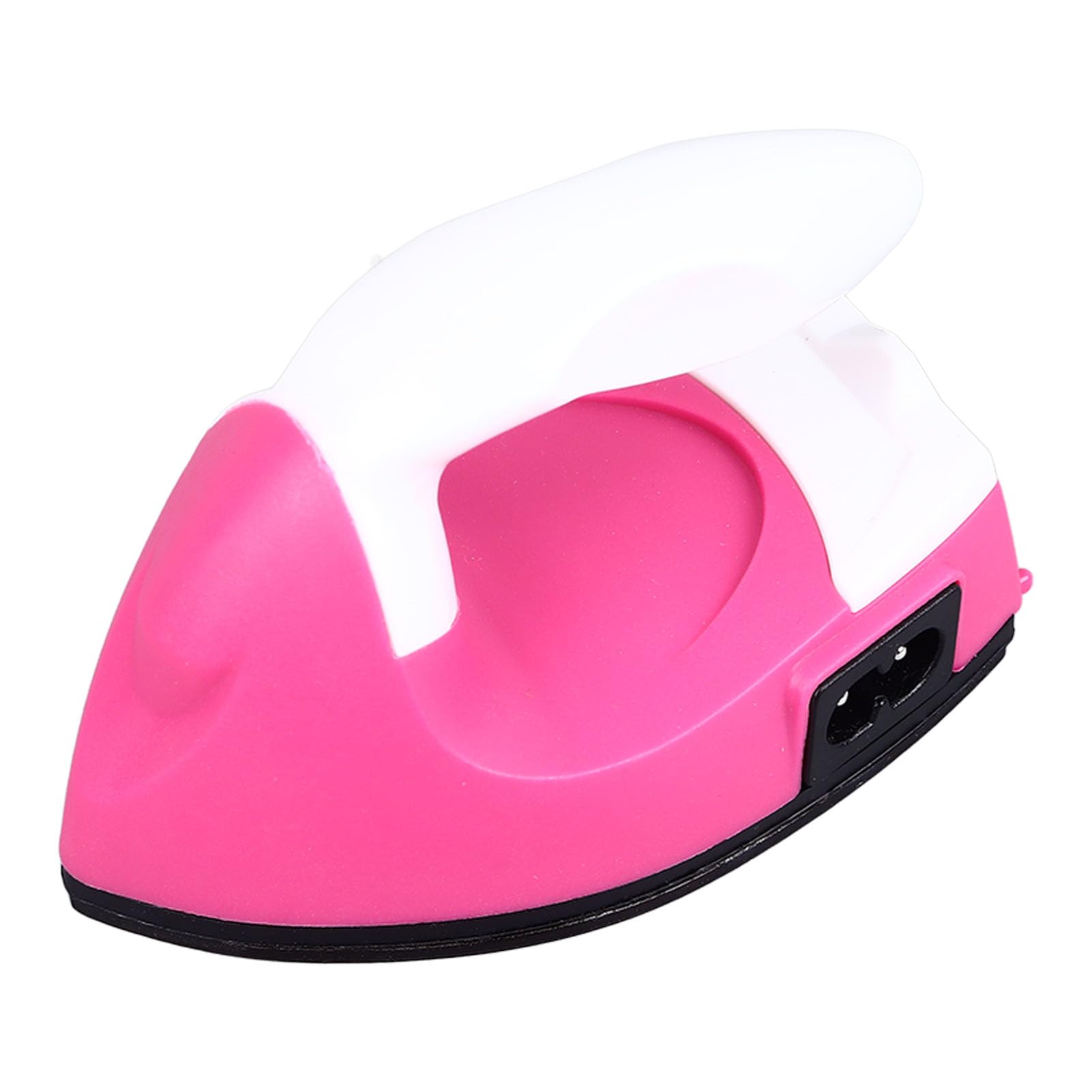 Dilwe Ferro da Stiro Mini Artigianale, Stiro Elettrico Portatile, ABS Resistente, per Famiglia, Bambini, Viaggi e Uso Domestico