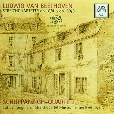 Beethoven: String Quartets Op 18 no 4 & Op 59 no 3 /Schuppanzigh Quartet