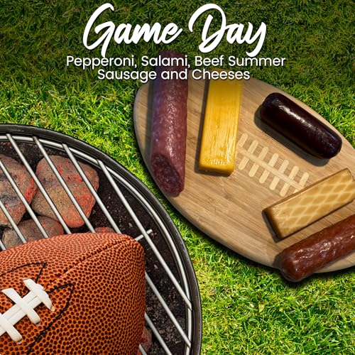 GiftWorld Charcuterie Food Items, Meat and Cheese Gift Basket – Salami, Summer Sausage – Gourmet Food Gifts for Men, Charcuterie Gifts, Corporate Gifts - Thumbnail 5