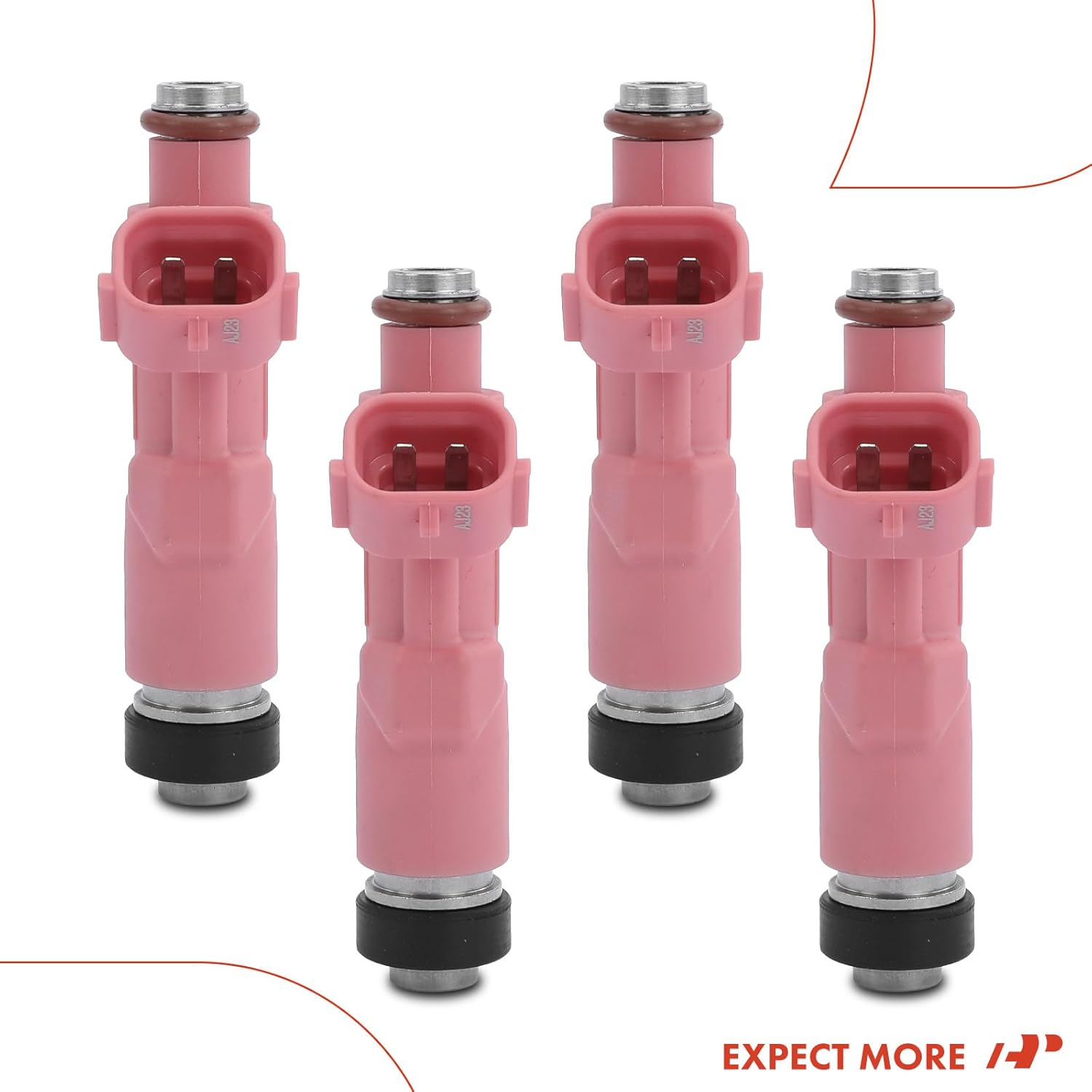 A-Premium Fuel Injectors Compatible with Toyota Tacoma 2000-2004 2.4L 2.7L, 4Runner 2000 2.7L 4-PC Set