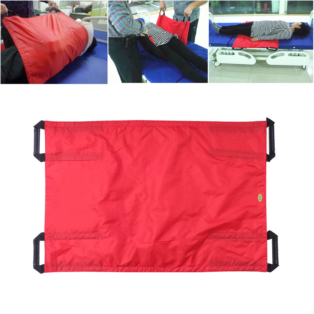 Healifty Cinturón De Transferencia con 4 Asas Impermeable para Movilidad De Pacientes Ancianos Y Discapacitados Ayuda De Elevación para Traslado De Cama a Silla Ligero Y Resistente