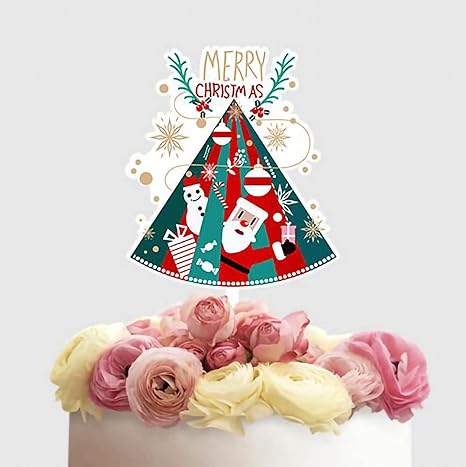 Amazon Co Jp Beauty Player ケーキトッパー クリスマス ケーキ飾り カップケーキトッパー ケーキ挿入 ケーキインサート かわいい ケーキデコレーション ケーキピック アクリル製ケーキ飾り付け クリスマス 飾り クリスマスケーキ サンタロール 果物 お菓子 お弁当用