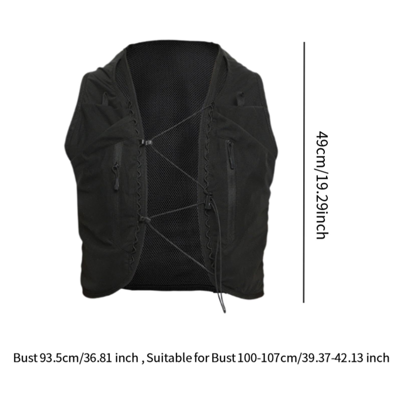 Oshhni Zaino da idratazione per Sport all'Aria Aperta, capacità 12L, Gilet da Corsa Leggero e Regolabile, Zaino da idratazione per Arrampicata