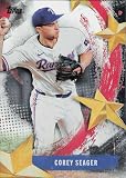 2025 TOPPS STARS OF MLB #SMLB-14 COREY SEAGER TEXAS RANGERS BASEBALL OFFICIAL TRADING CARD OF MLB