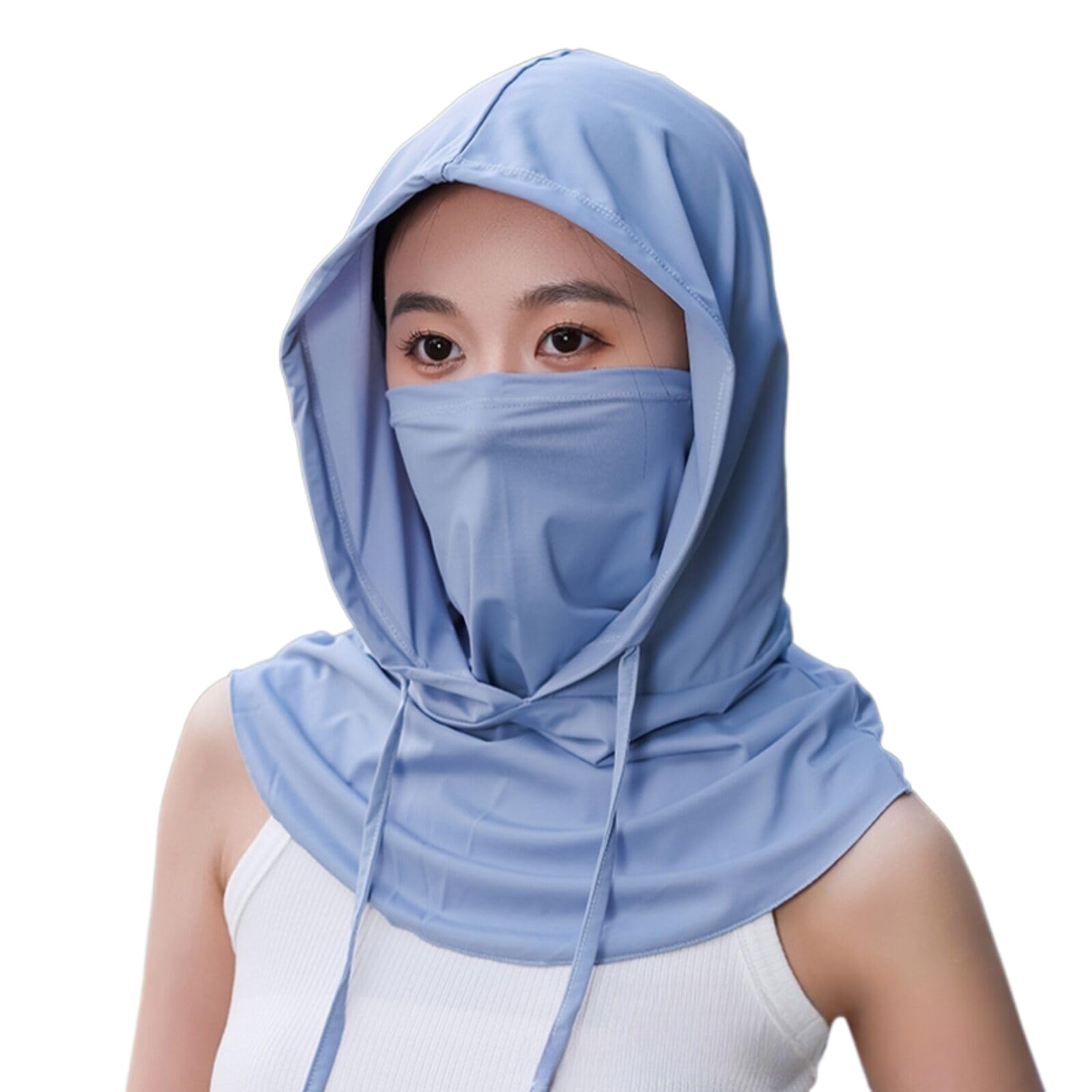 YEKEYI Balaclava Mask Sun UV Protection Balaclava Face Cover Hood Breathable Full Head Mask Cycling Skiing Fishing Hat