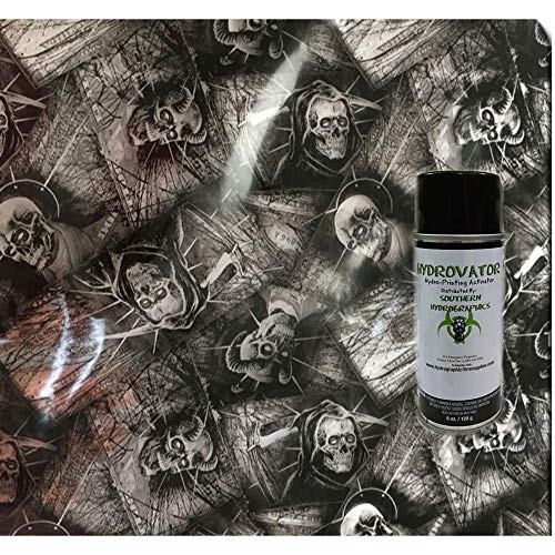 Dead President Kit - with 6oz. Activator Hydro Film Dip Kit Hydrographics Film - Hydro Dip Film - Hydrographic Film - Water Transfer Printing - Hydro Dipping