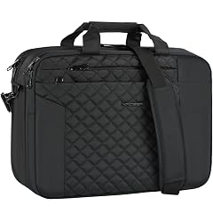 KROSER Laptop Bag 15 6 Inch Briefcase Shoulder Bag Water Repellent Laptop Bag Bussiness Carrying Handbag