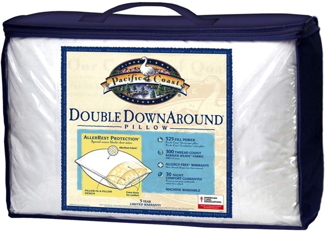 Pacific Coast Double Down Around King Pillow Home & Kitchen
