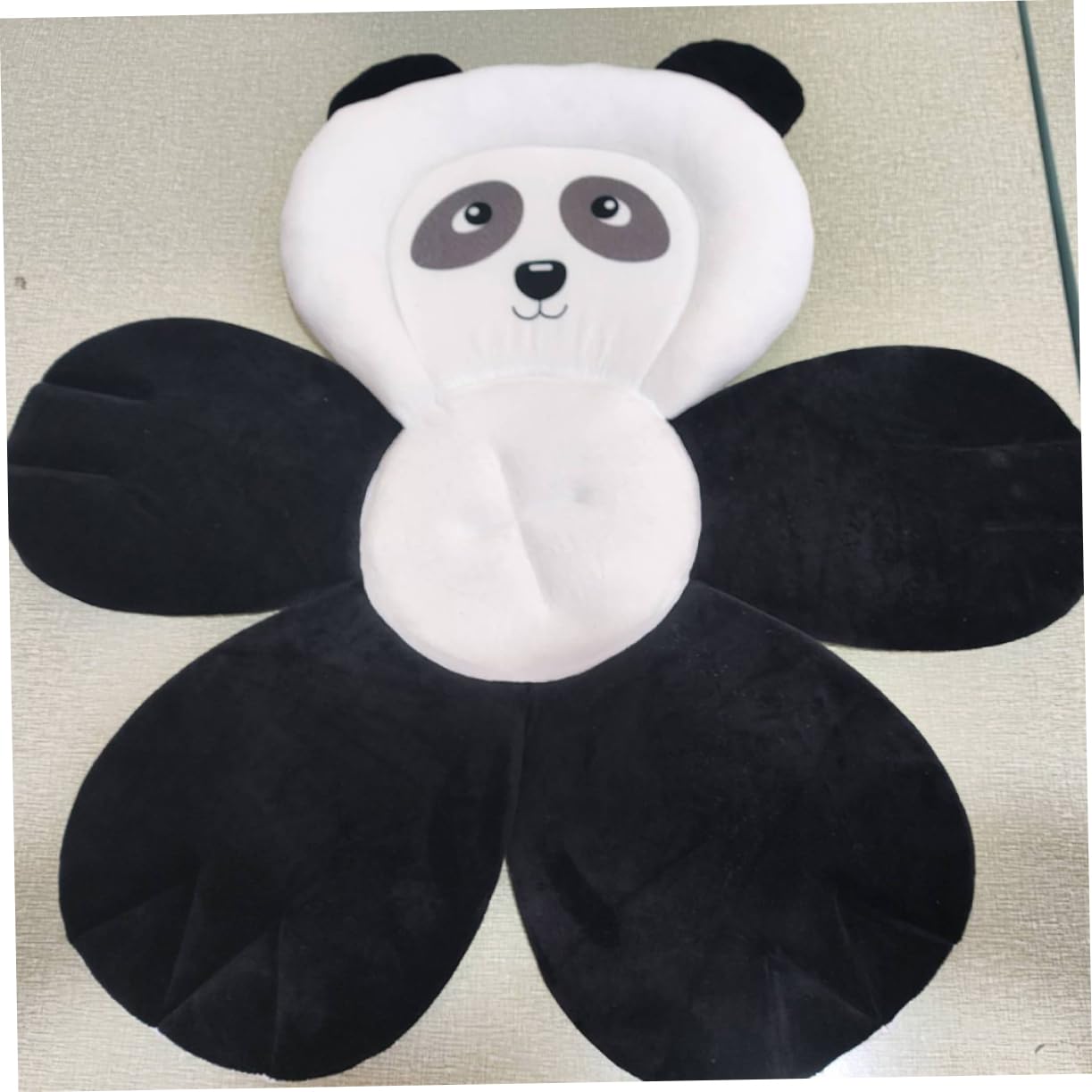 rutschfeste Babybadewannenmatte für Neugeborene Panda Form Waschbar Weich und Bequem für Badewanne und Dusche