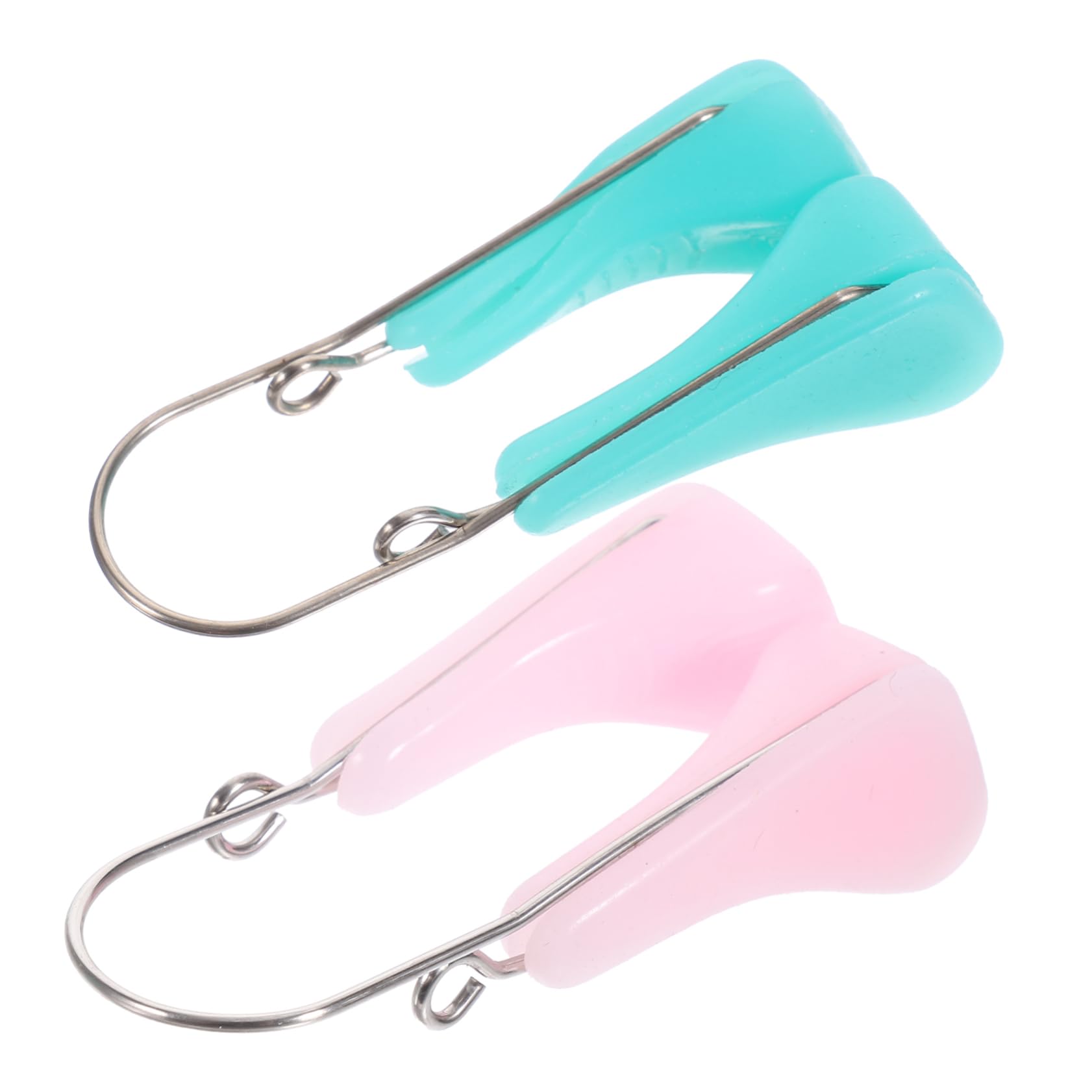 FRCOLOR Face Beauty Tool Nose Shaper Lifting Clip Nose Corrector Straightener 3pcs Silicone Random