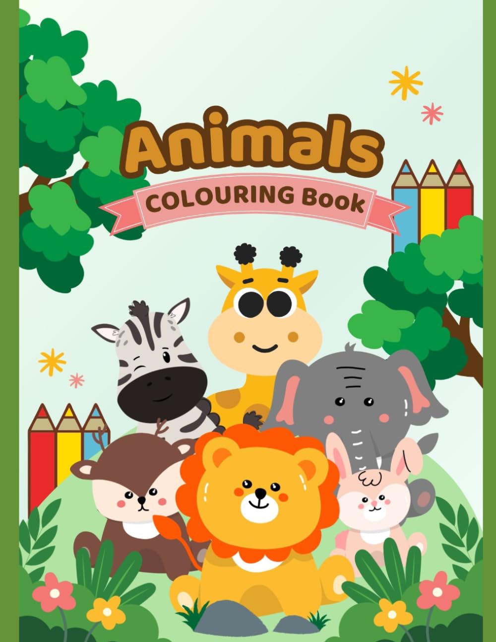 Wild Wonders Colouring Book