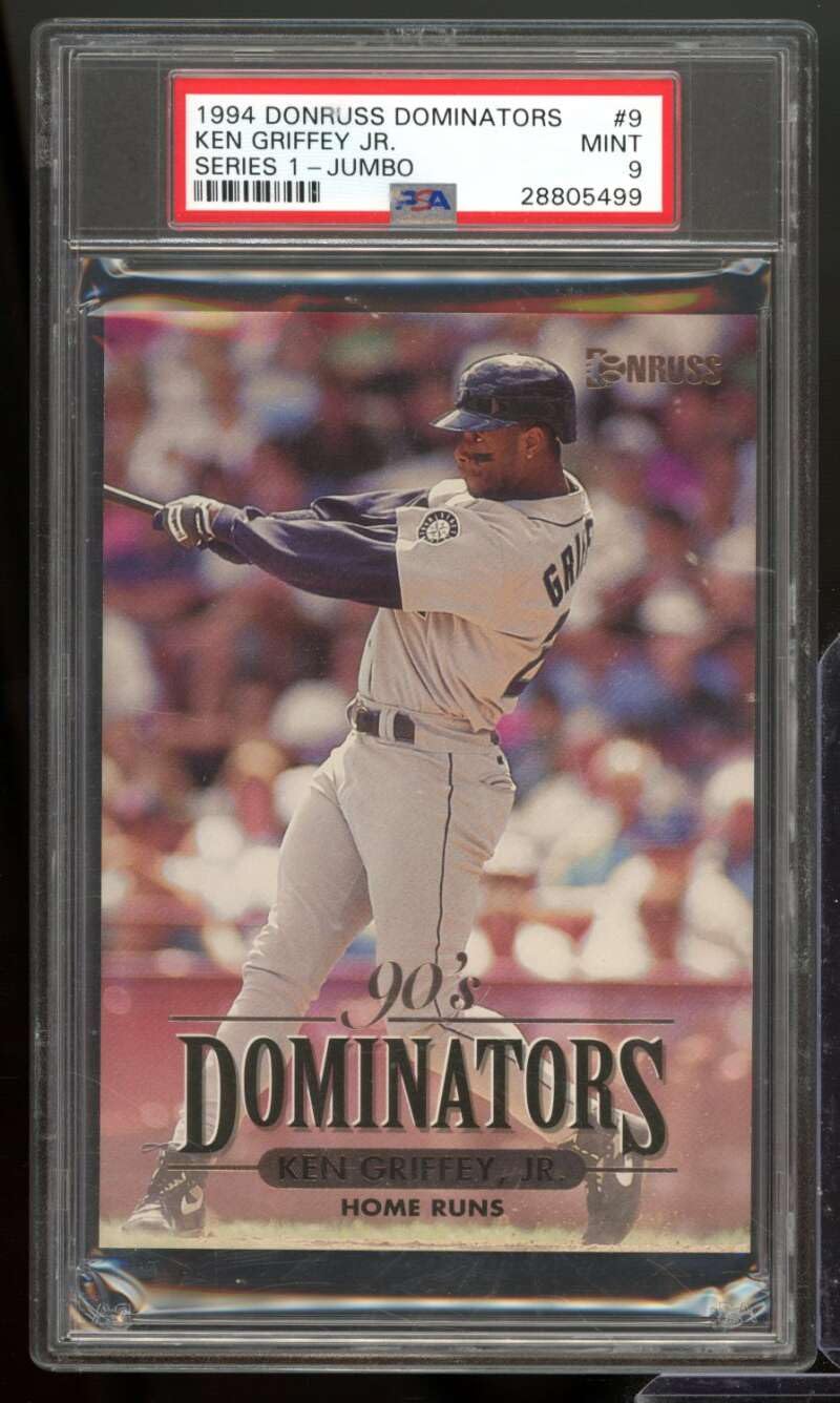 Amazon.com: Ken Griffey Jr. Card 1994 Donruss Dominators Jumbo