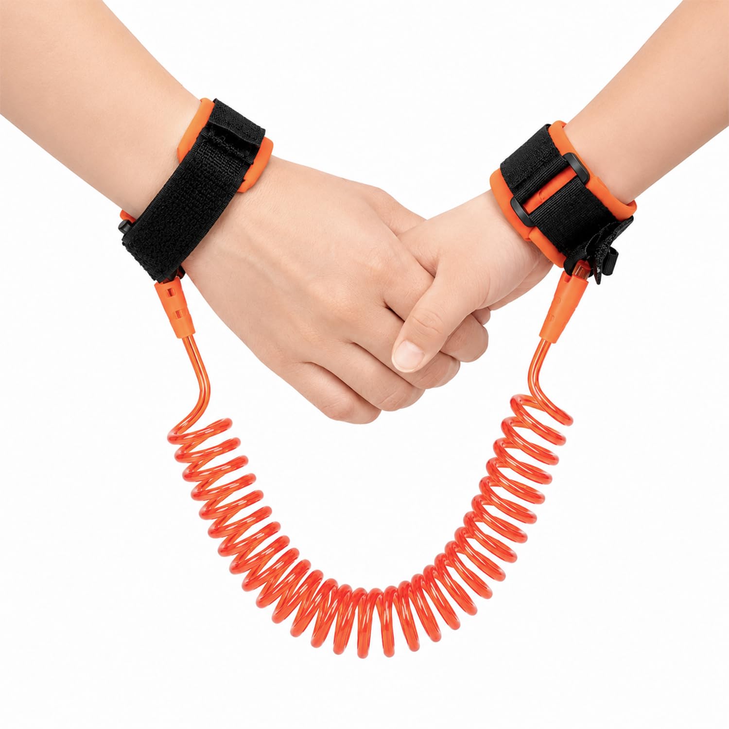 SYGA 2.5 Meter Anti Lost Safety Wrist Bracelet for Baby Child,with Extra Long Harness Strap Walking Hand Belt(Orange)