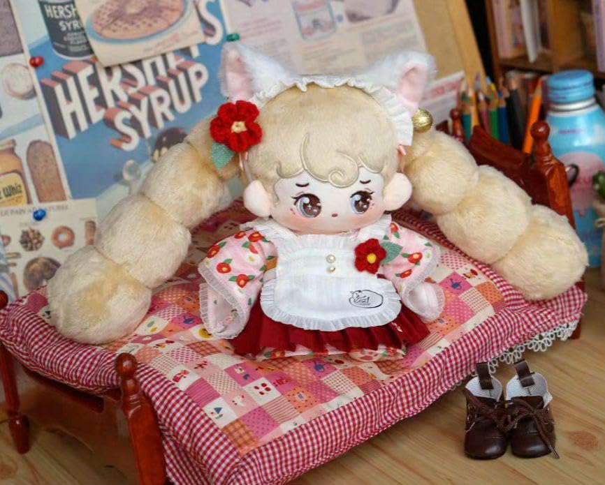 20cmレア限定着せ替えぬいぐるみ服♪大正ロマン猫和服セット Amazon.co.jp: 20cm ぬいぐるみ 服 大正浪漫 ネコ 白猫 6点セット 着せ
