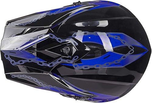 Miniatura 6 de ILM - Casco todoterreno para motocicleta para adultos y jóvenes, para descensos, BMX MX, motocross, cuatrimotos y motocicleta