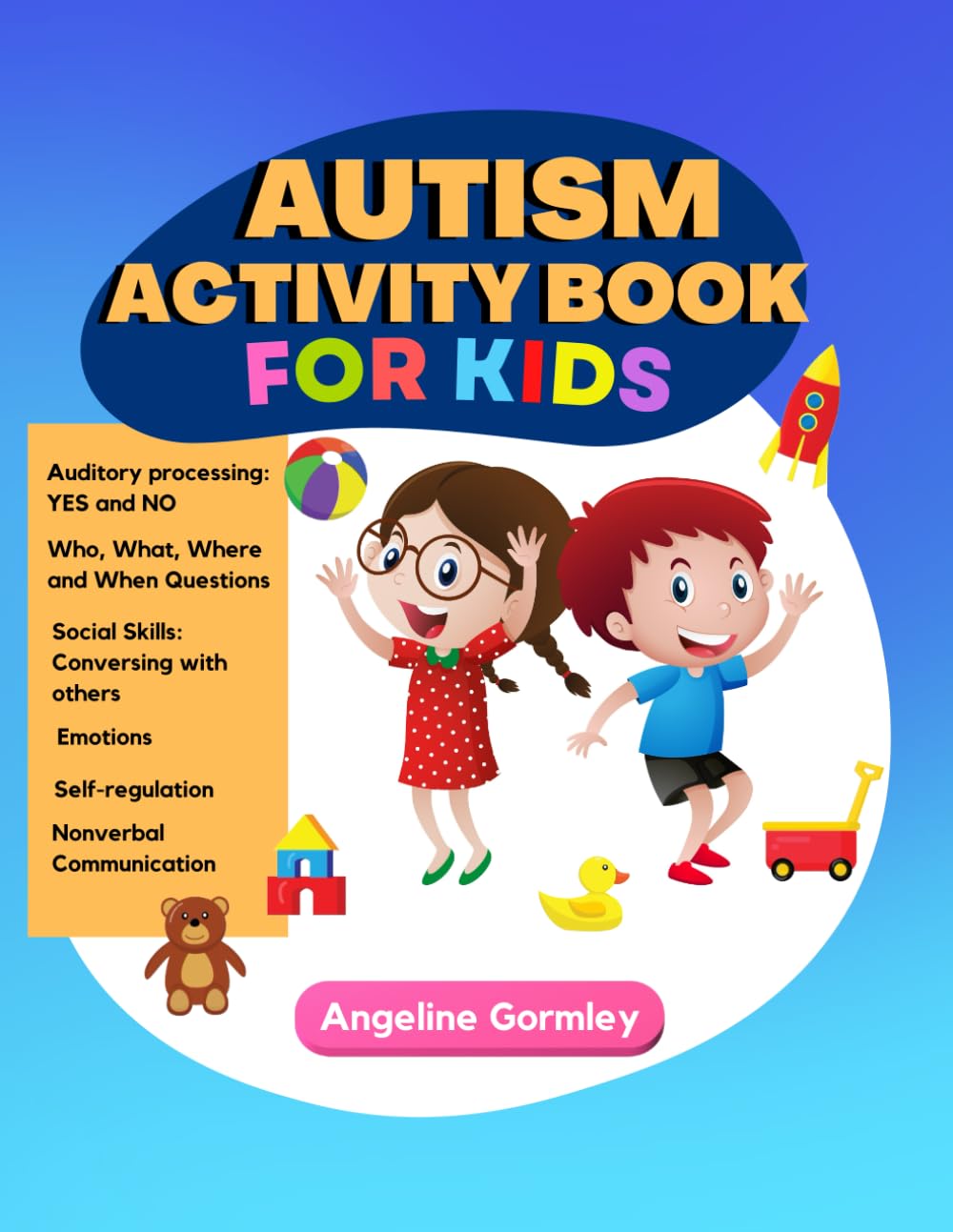 Autism Activity Book for Kids
