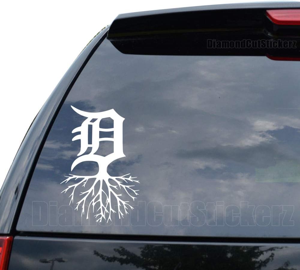 Amazon.com: Detroit Roots Decal Sticker Car Truck Motorcycle Window ...